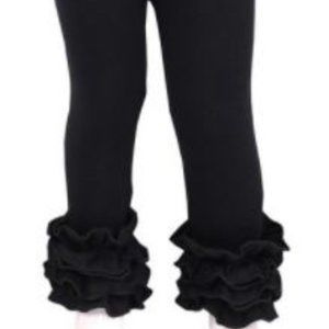 adorable Black icing leggings for toddlers